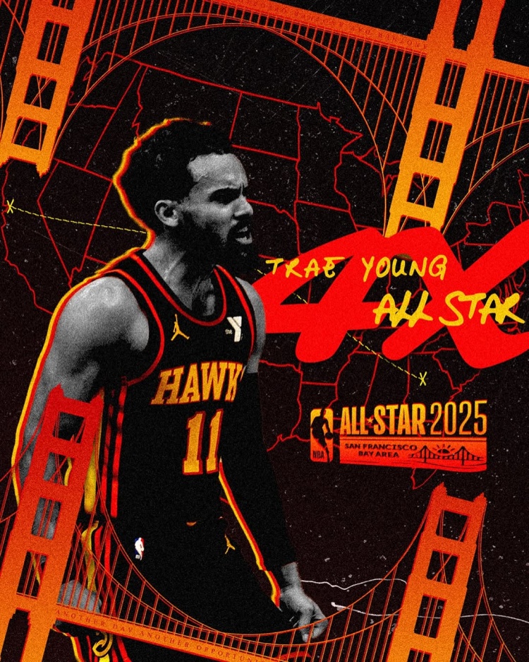  遞補入選全明星陣容！特雷-楊：生活中有些事比自己重要 4次啦
