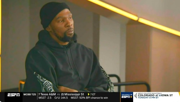  還打多久退役？KD：目前無法預測終點 可能會發(fā)生也可能不會