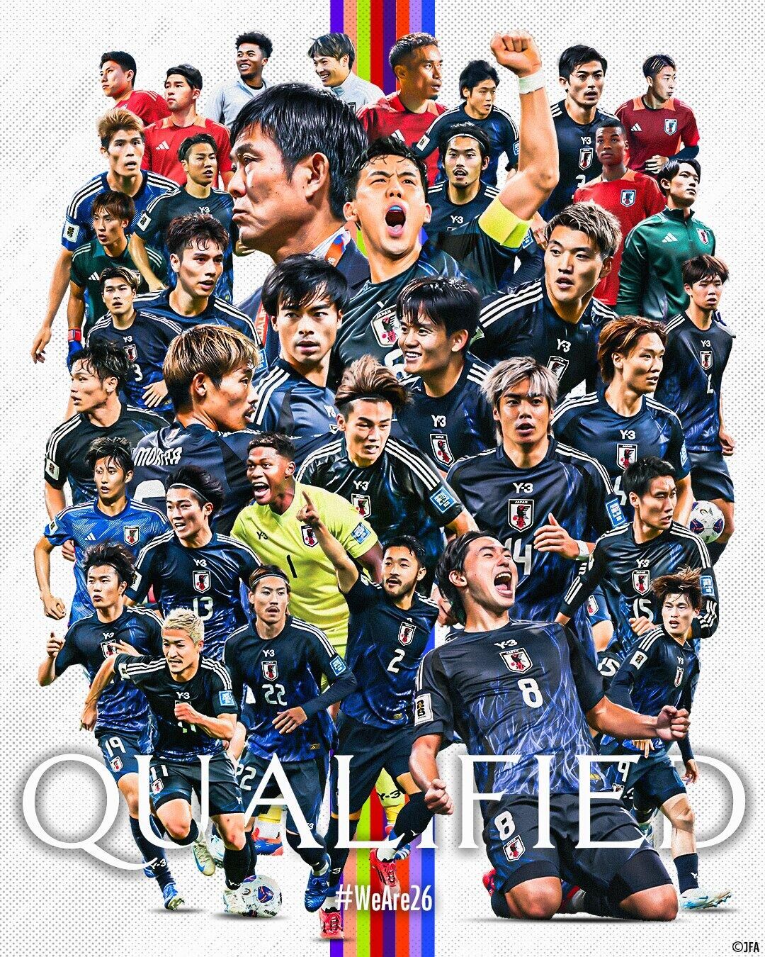  斷層領(lǐng)先！日本7輪6勝1平提前晉級世界杯，全球除東道主外首隊！