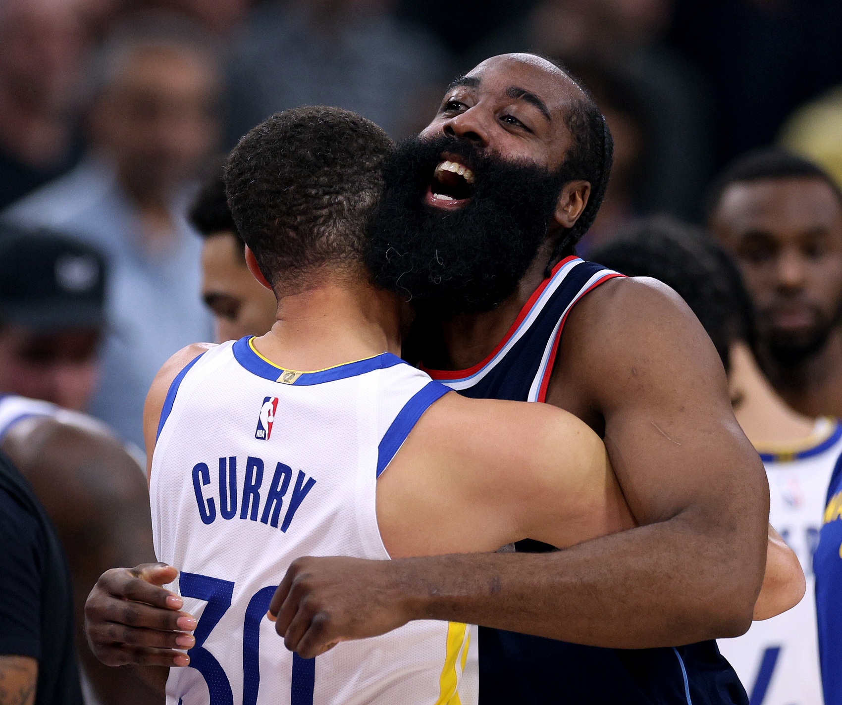  諸神黃昏！庫里哈登先后50+ NBA歷史首次兩名35歲以上球員轟50+！