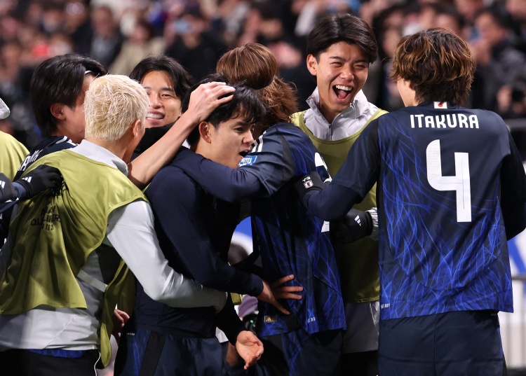  日本隊22名旅歐球員中15人來自五大聯(lián)賽，是22年3月出線時的兩倍